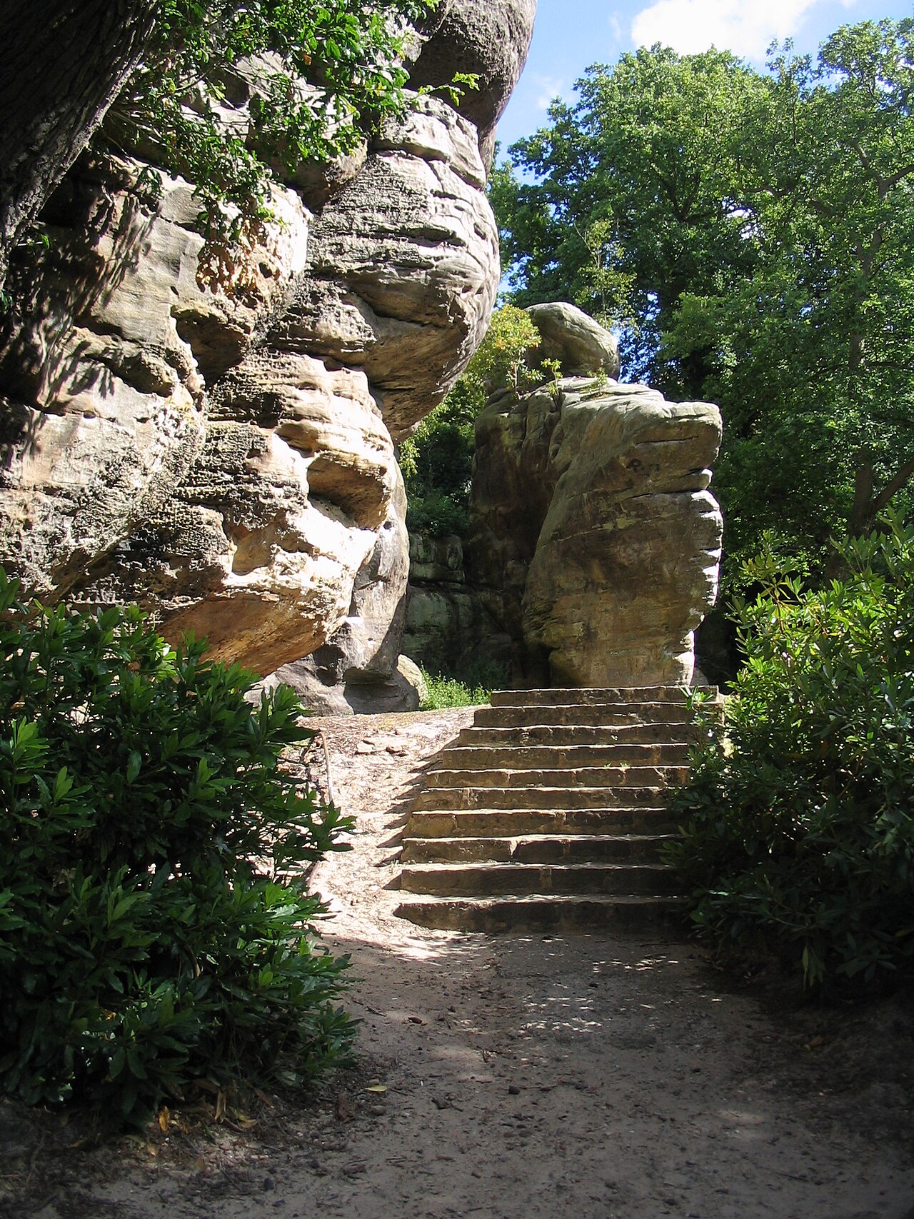 High Rocks near Royal Tunbridge Wells
