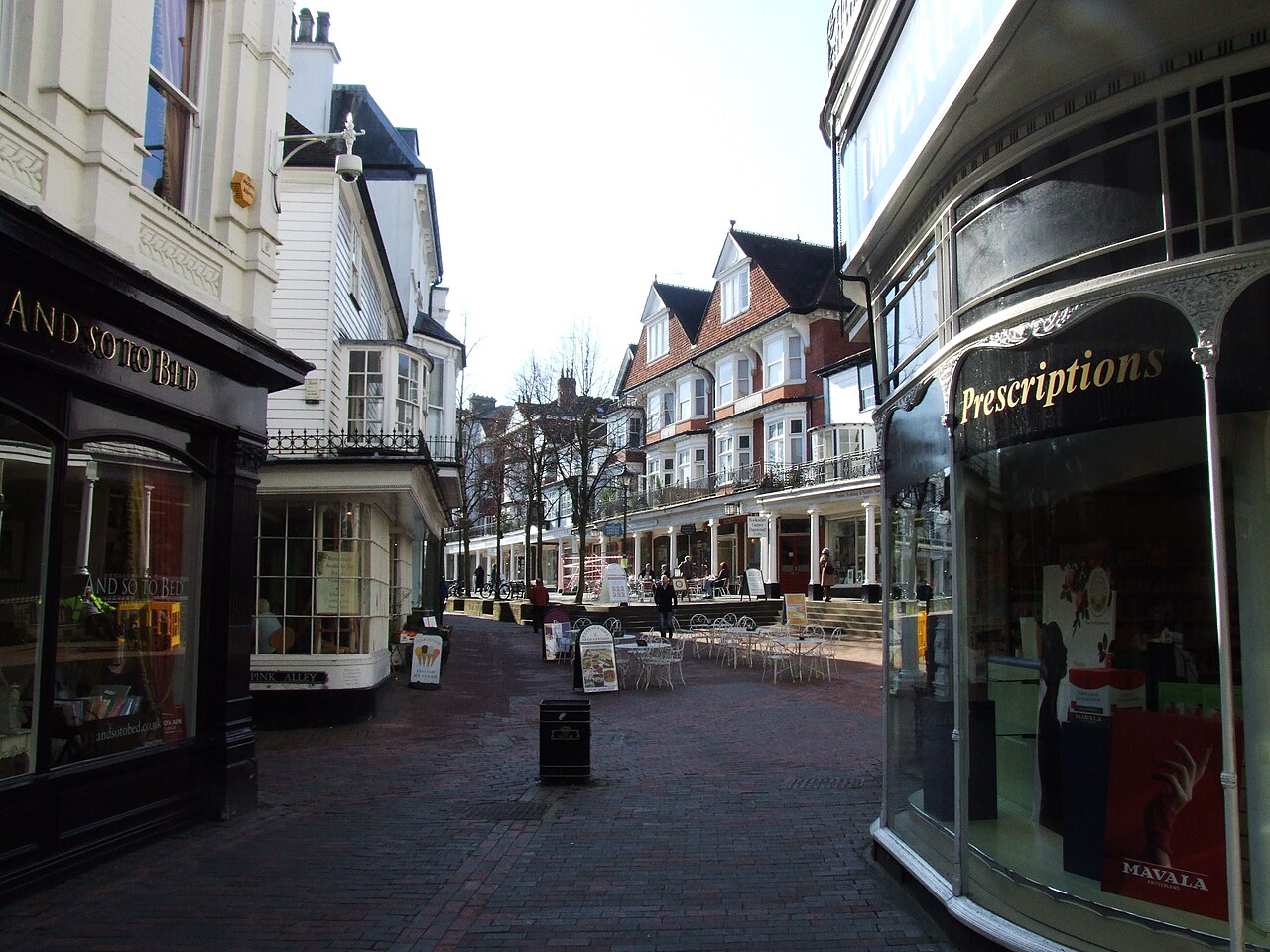 The Pantiles in Royal Tunbridge Wells